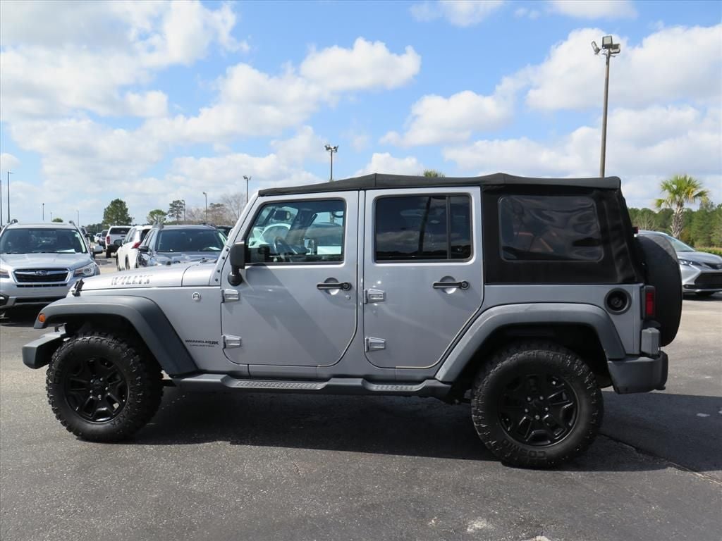 2018 Jeep Wrangler JK Unlimited Willys Wheeler